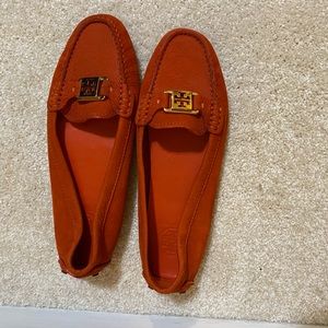 Tory Burch Loafers- orange